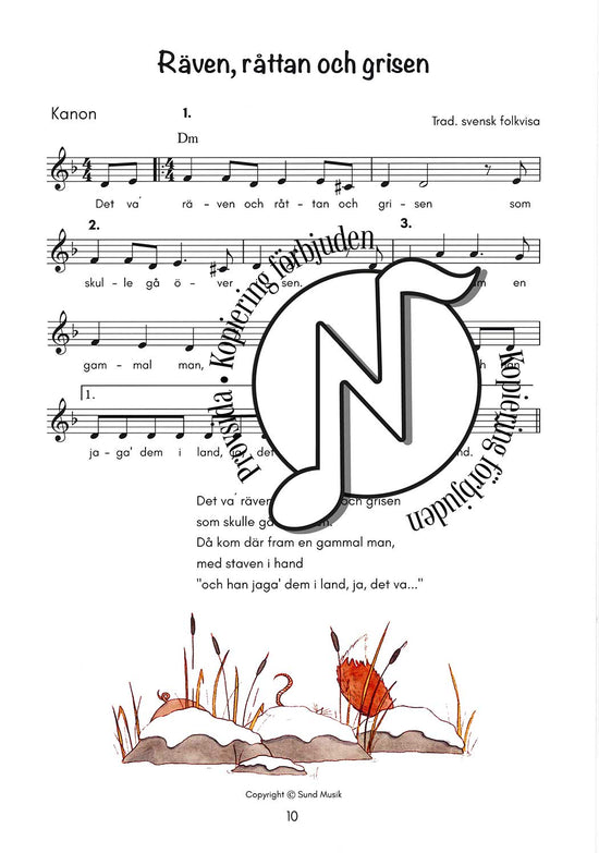 Kanonfint: Utvalda kanonsånger för alla åldrar