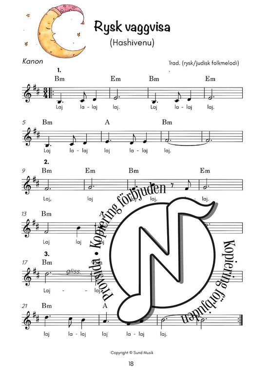 Kanonfint: Utvalda kanonsånger för alla åldrar