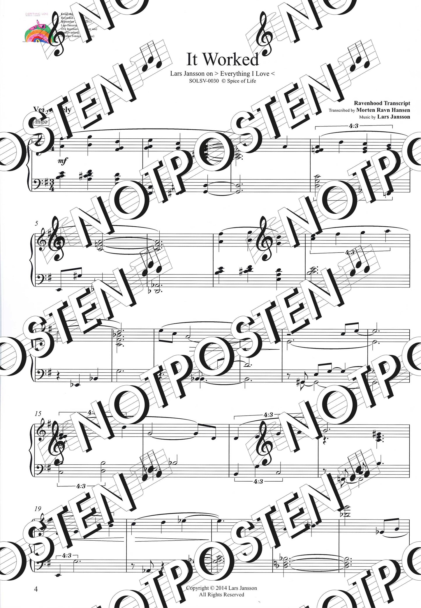 Piano Transcriptions 2: Lars Jansson