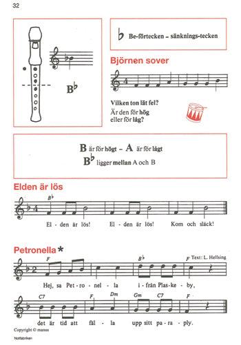 Min blockflöjtsbok 1