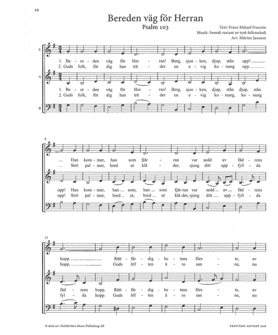 Trestämt Advent (SAB)