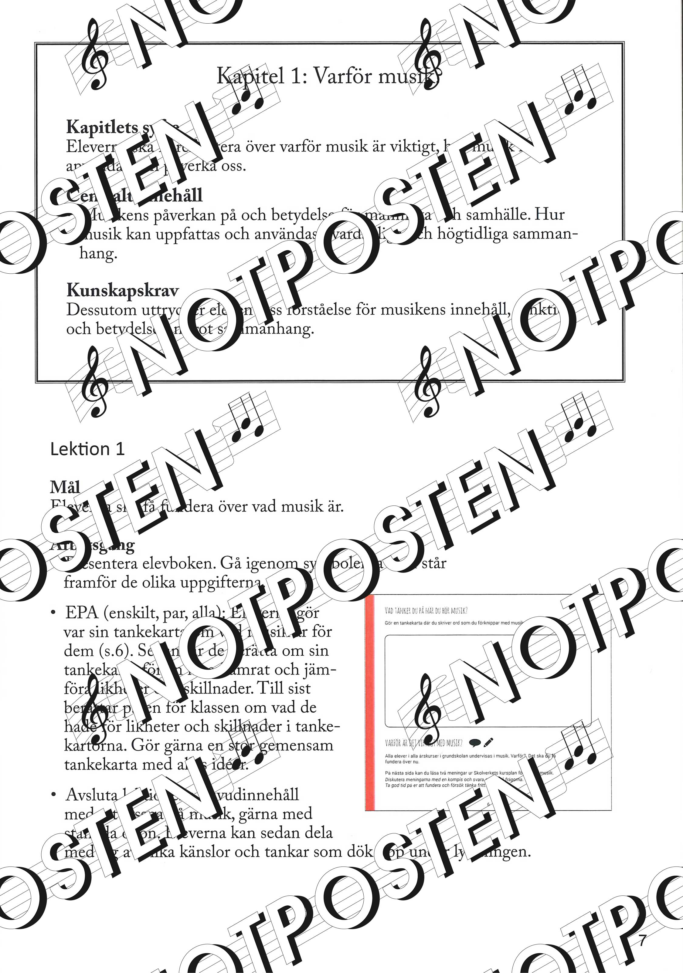 Musikpalatset 3: Lärarhandledning