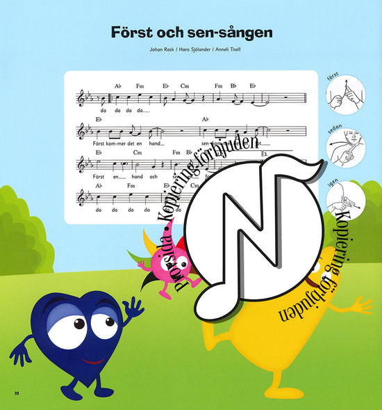 Klonk & Tuts Sånger: noter & texter