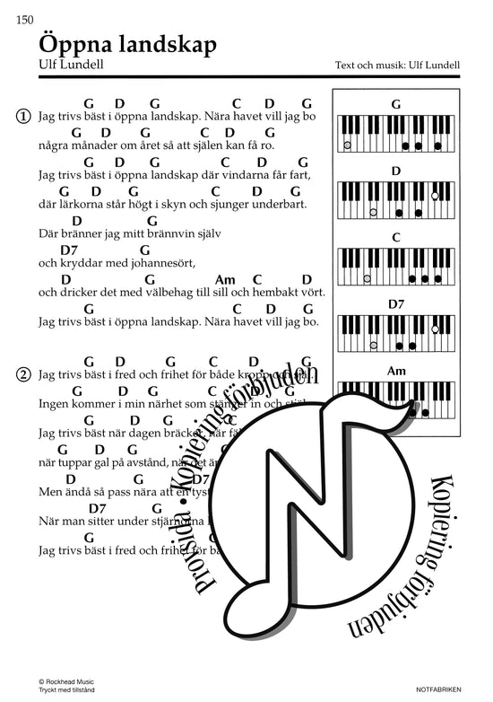 100 lätta låtar: Piano/Keyboard 3 (Reviderad!)