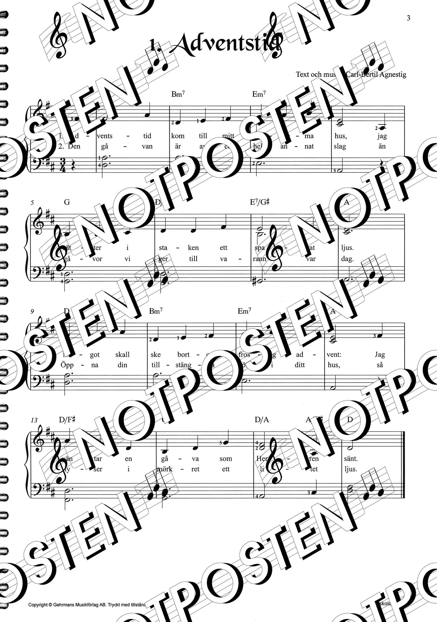 Julens bästa sånger för Piano Reviderad