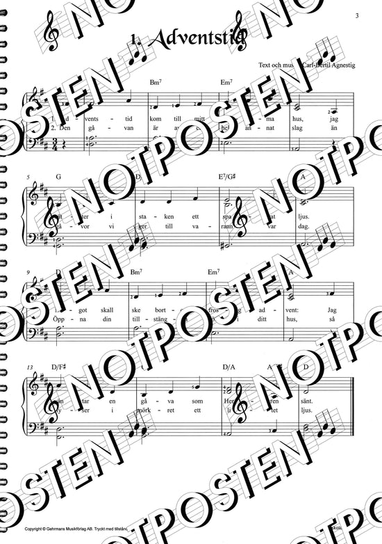 Julens bästa sånger för Piano Reviderad