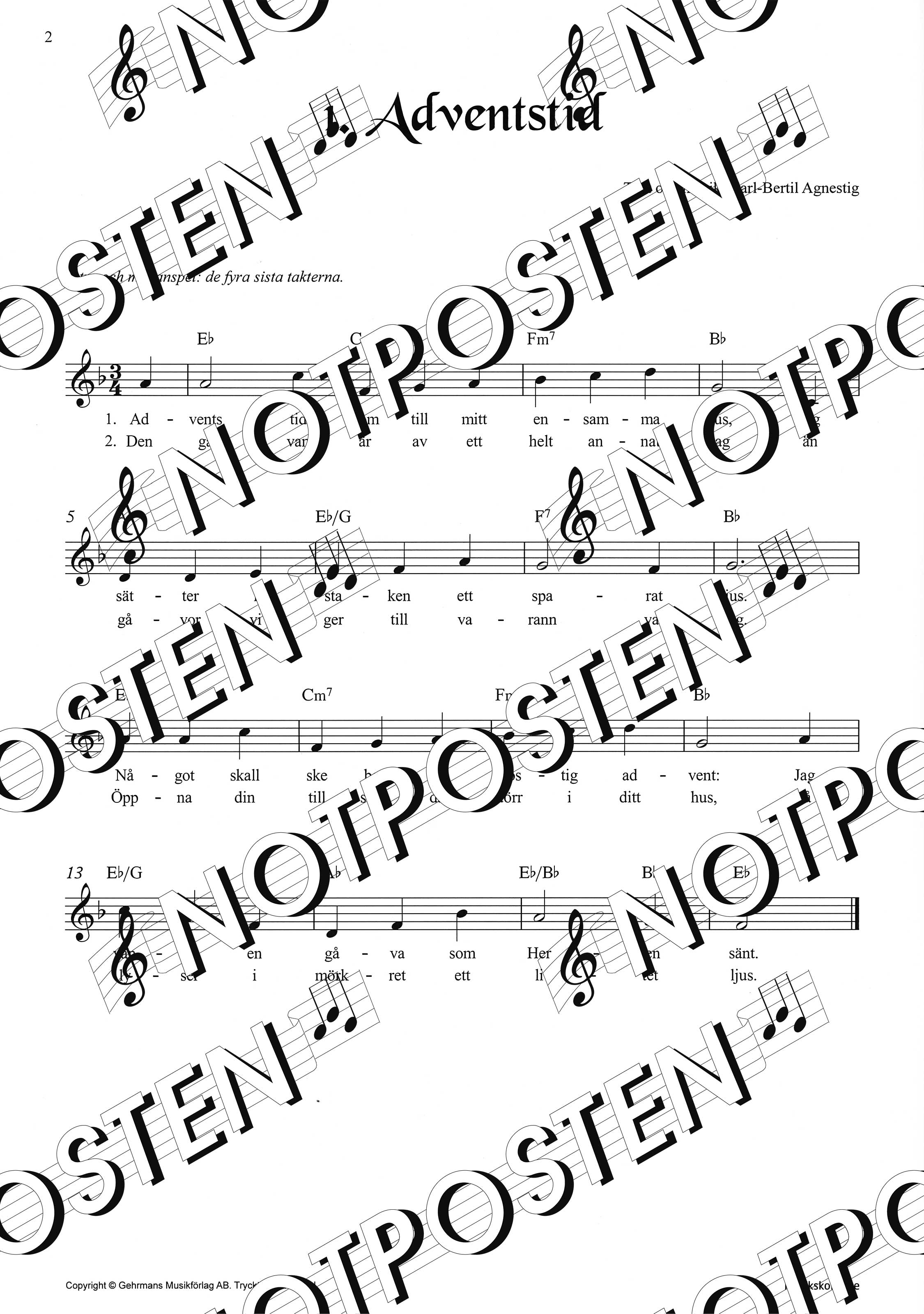 Julens bästa sånger för Klarinett och Trumpet Reviderad (med andrastämmor)