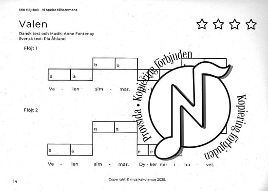 Min Flöjtbok: Vi spelar tillsammans