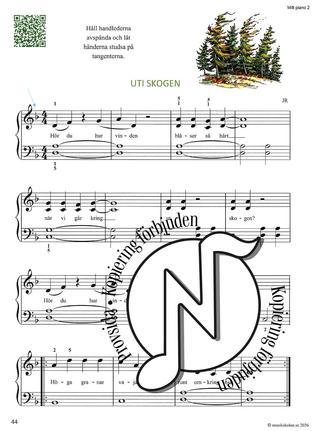 Mitt piano 2