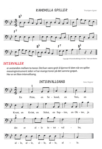 Spill Baryton/Euphonium i F-nokkel 1