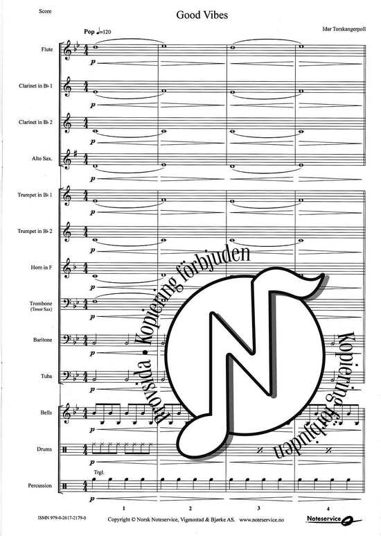 Music for Beginners: Good Vibes (Concert Band Grade 1)