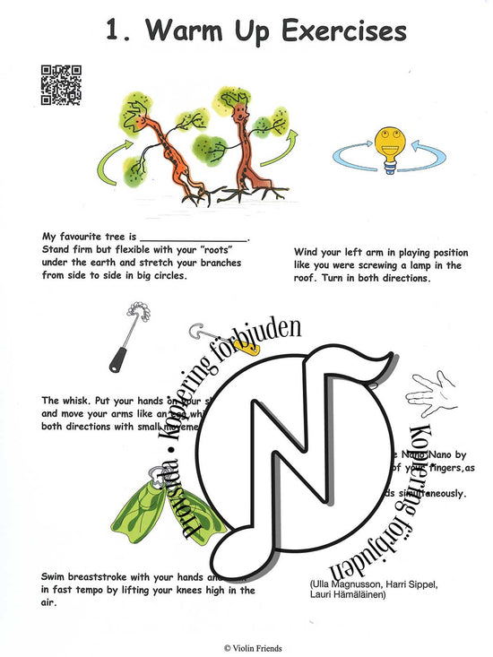 Viola Friends: Viola Method Book 1 (Engelsk utgåva)