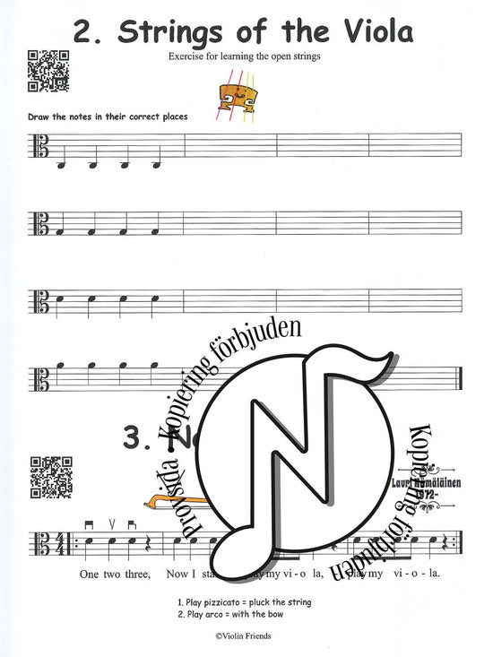 Viola Friends: Viola Method Book 1 (Engelsk utgåva)