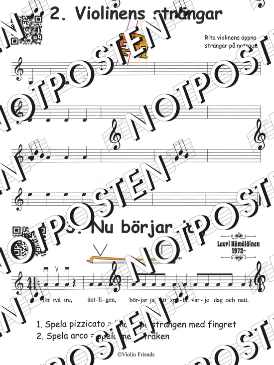 Violin Friends: Violinhäfte 1