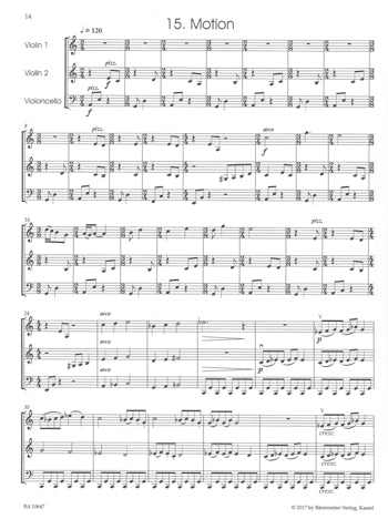 27 Miniatures For String Trio