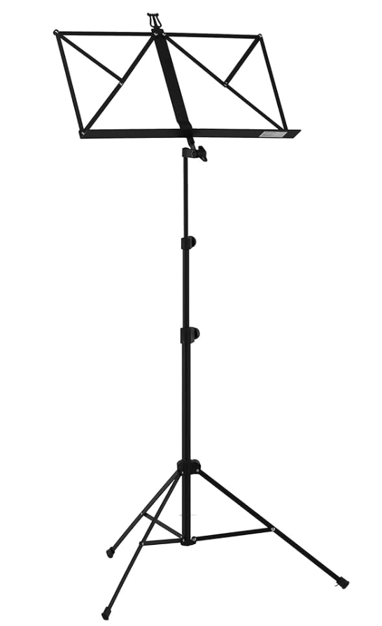 Notställ svart med väska