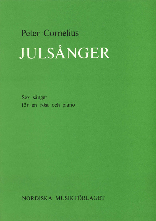Julsånger: Sex sånger för en röst och piano