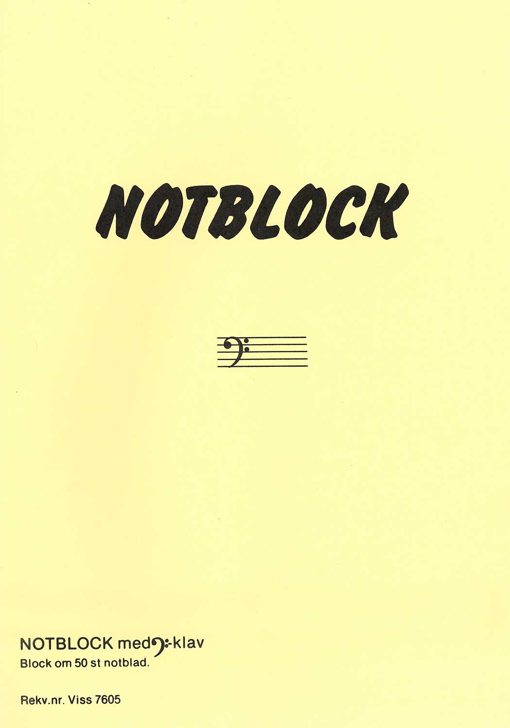 Notblock Bas-klav