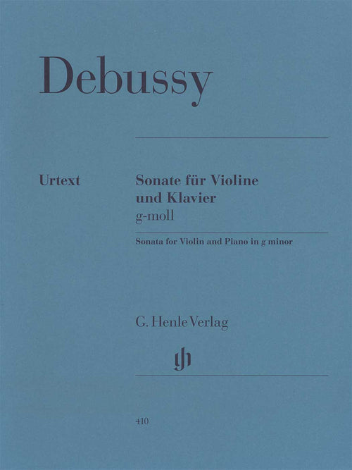 Debussy Sonate für Violine und Klavier G-moll