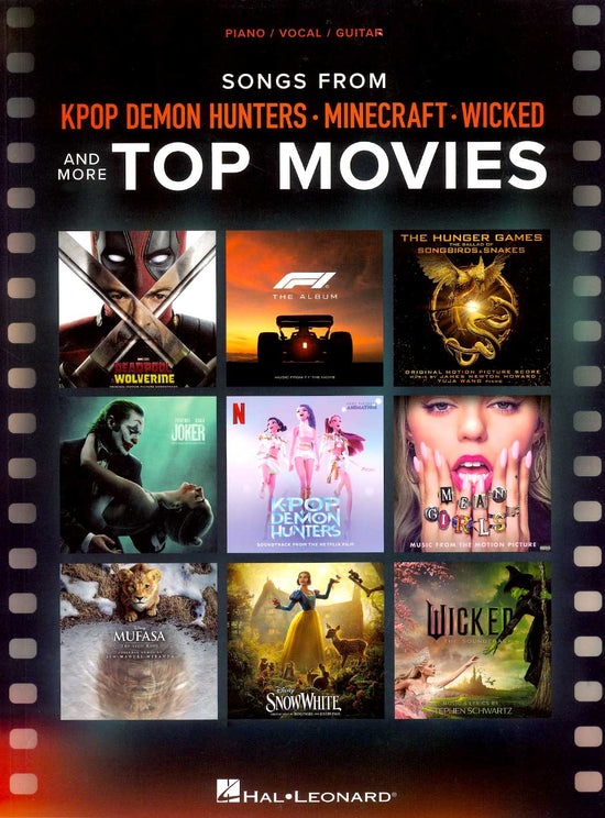 Songs from Kpop Demon Hunters, Minecraft, Wicked and More Top Movies (PVG)