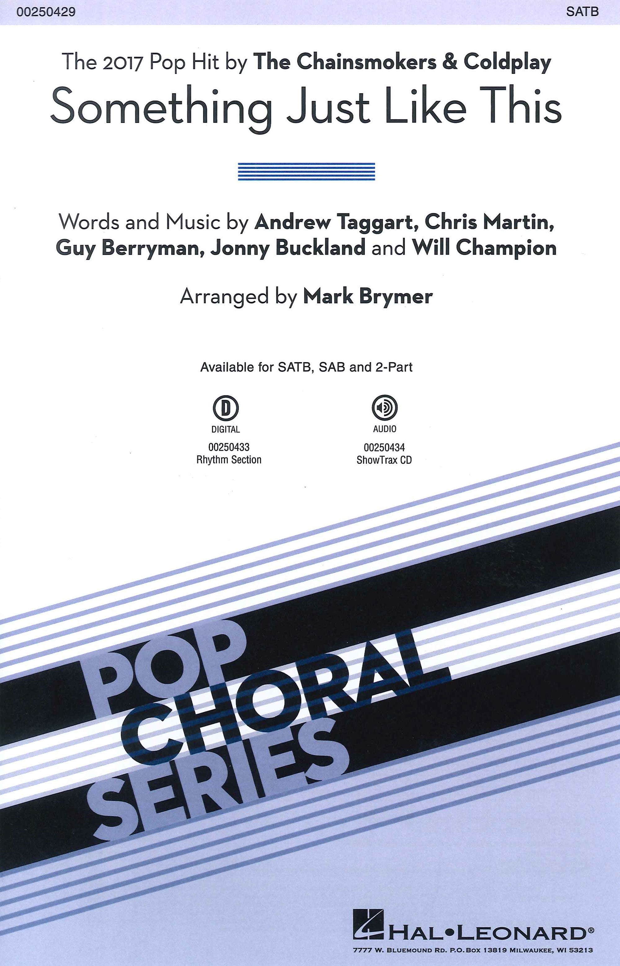 Something Just Like This SATB