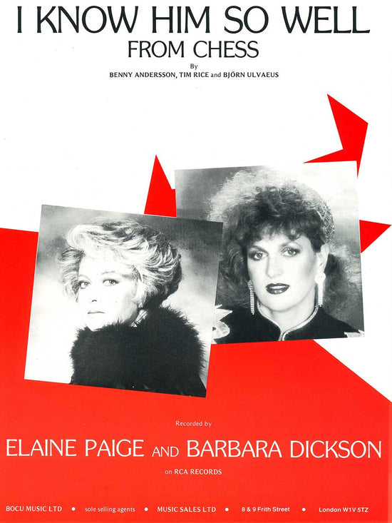 I Know Him So Well from Chess (SA + Piano)