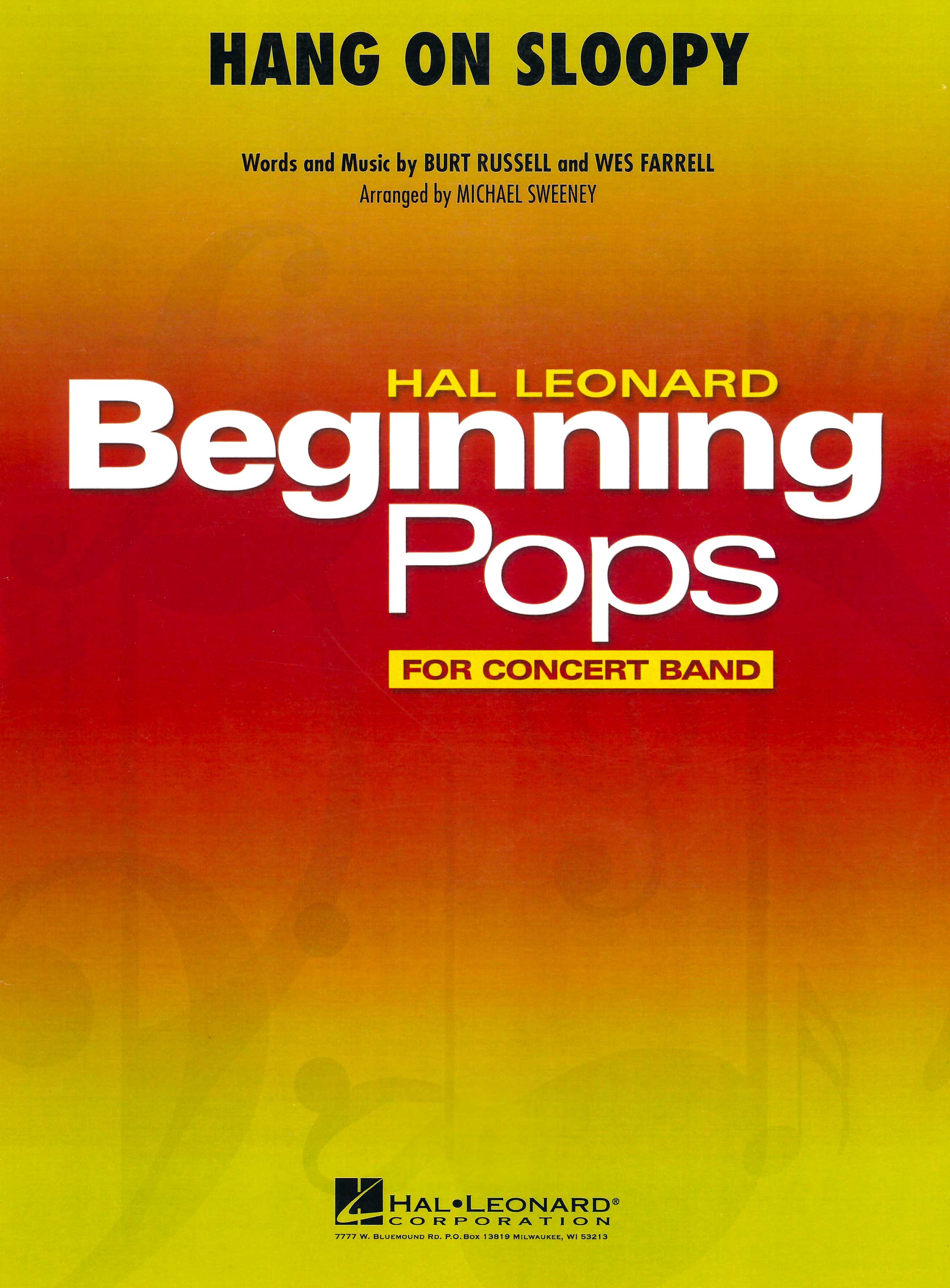 Beginning Pops: Hang On Sloopy (Concert Band)