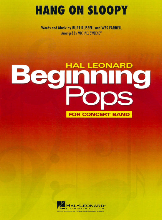 Beginning Pops: Hang On Sloopy (Concert Band)