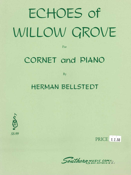 Echoes of Willow Grove for Cornet and Piano
