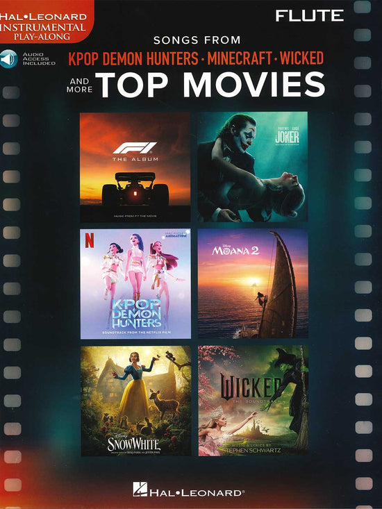 Songs From Kpop Demon Hunters, Minecraft, Wicked and More Top Movies (Flute)