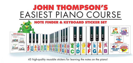 Note Finder & Keyboard Sticker Set