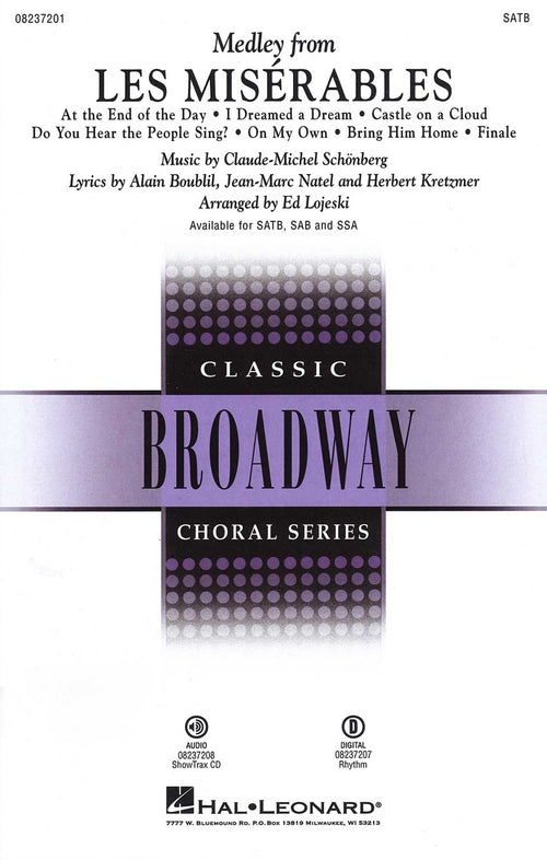 Medley from Les Misérables (SATB)