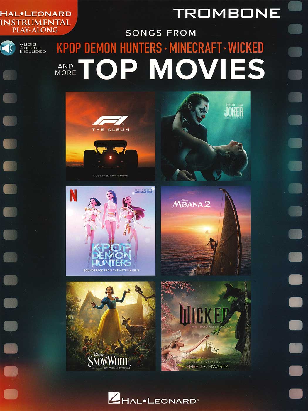 Songs From Kpop Demon Hunters, Minecraft, Wicked and More Top Movies (Trombone)