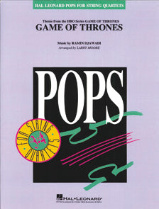 Game Of Thrones -  Hal Leonard Pops For String Quartets