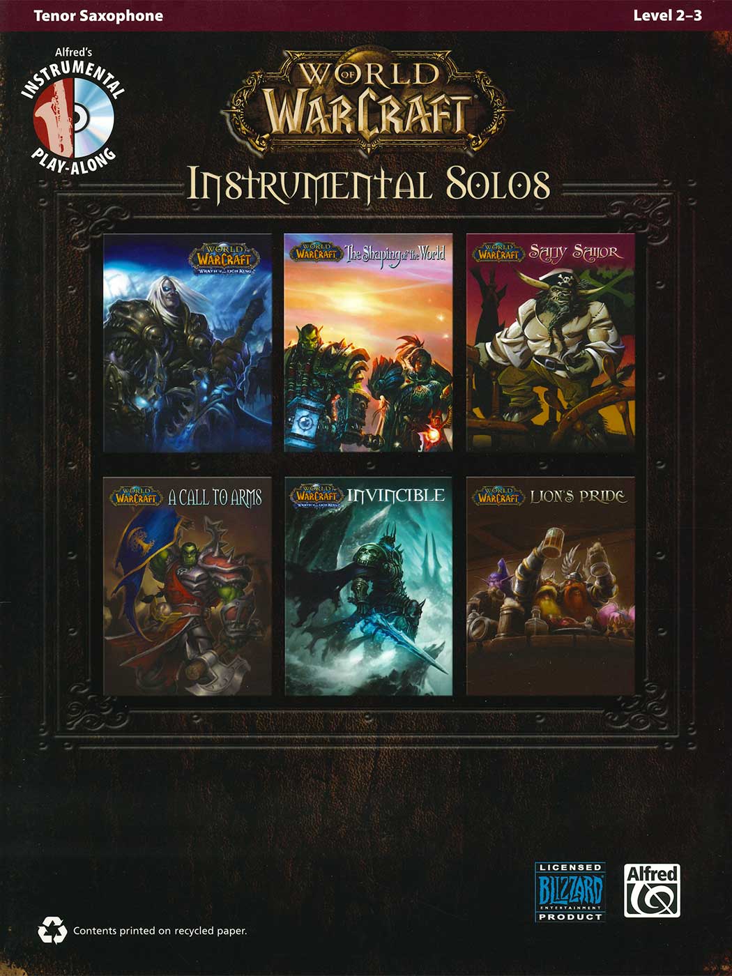 World of Warcraft Instrumental Solos (Tenor Saxophone)