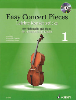 Easy Concert Pieces 1 For Cello And Piano