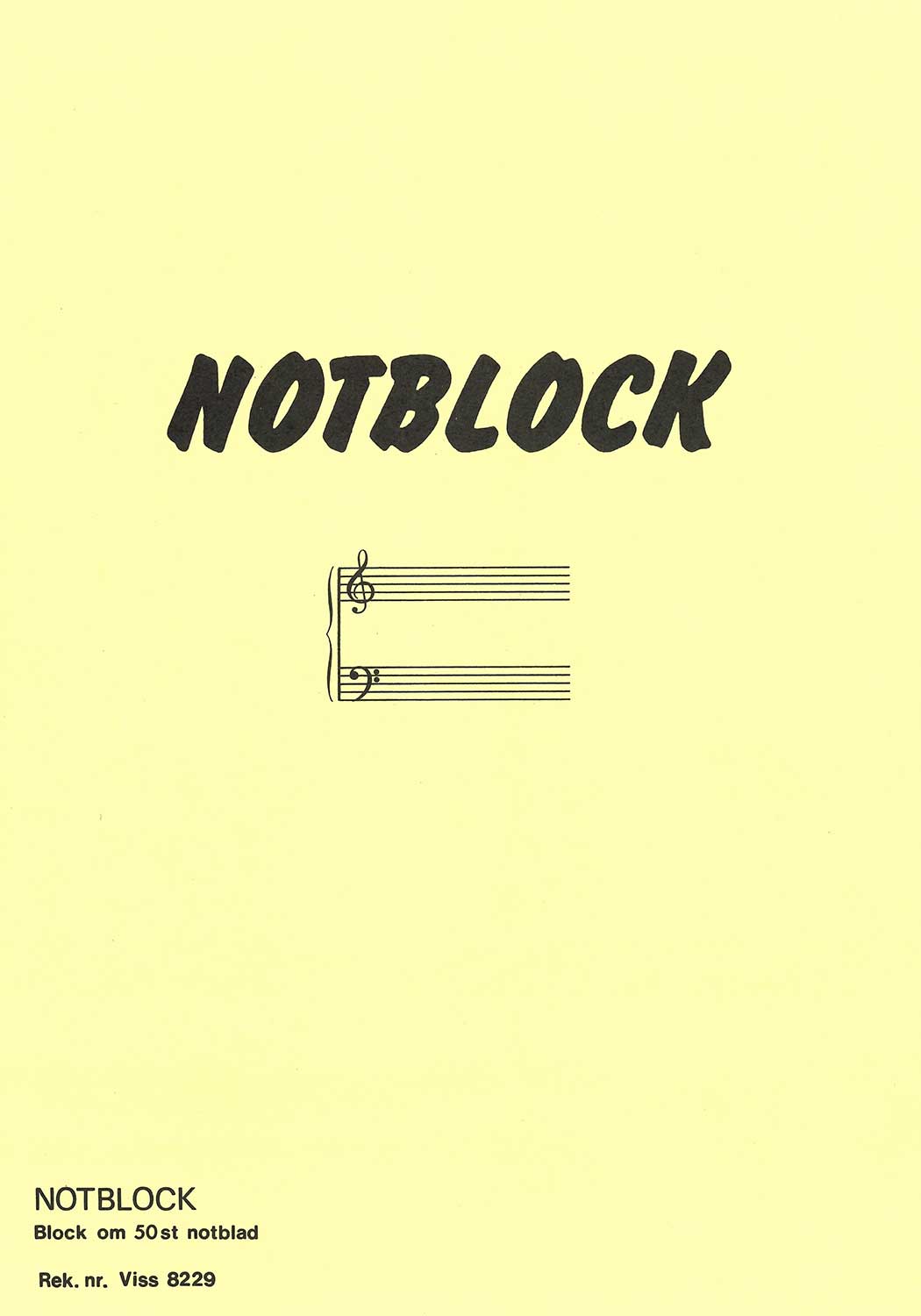 Notblock G-klav och Bas-klav