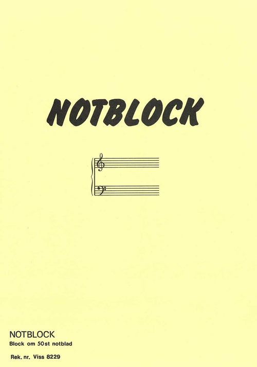 Notblock G-klav och Bas-klav