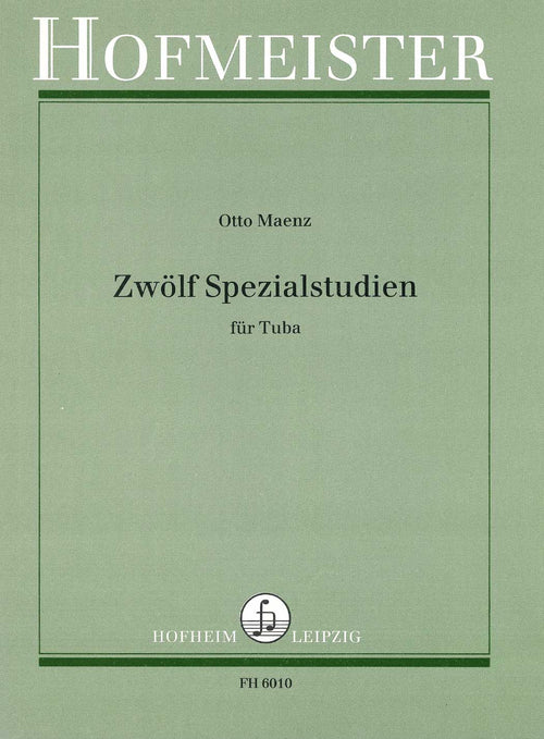 Zwölf Specialstudien für Tuba