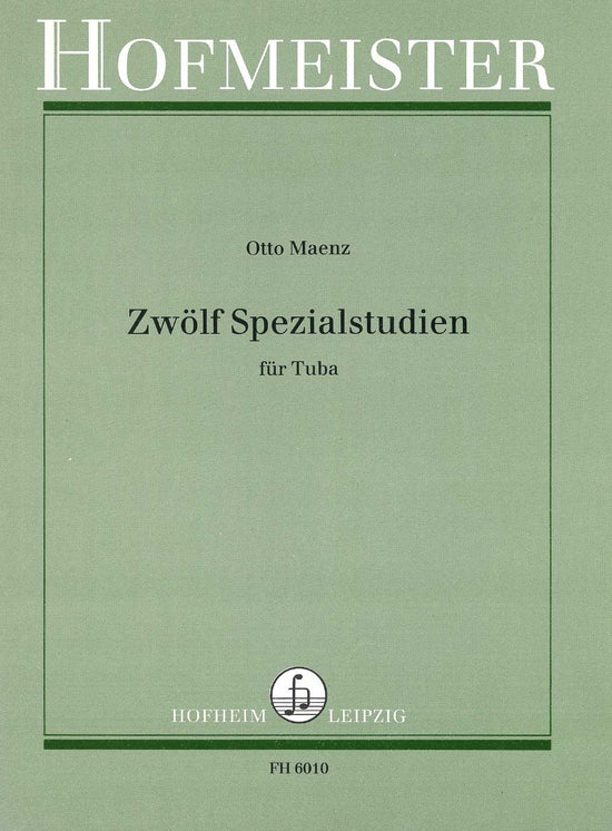 Zwölf Specialstudien für Tuba