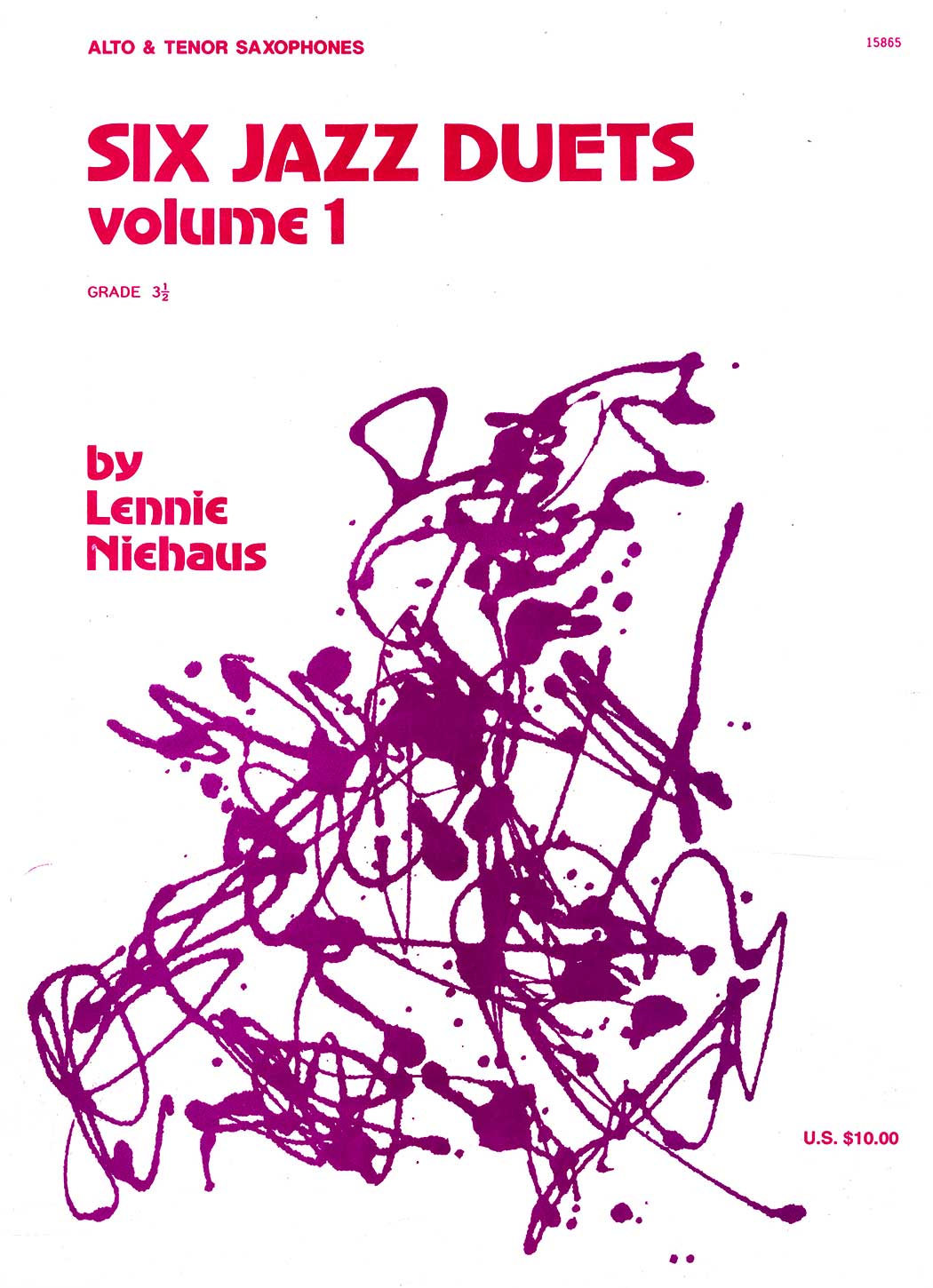 Six Jazz Duets volume 1 (Alto & Tenor Saxophones)