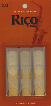 Rico rörblad Altsax 3-pack. 2