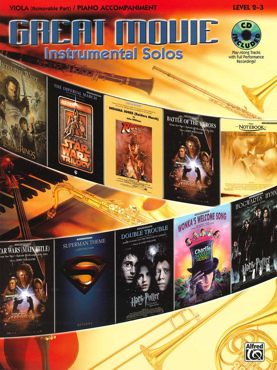 Great Movie Instrumental Solos (Viola)