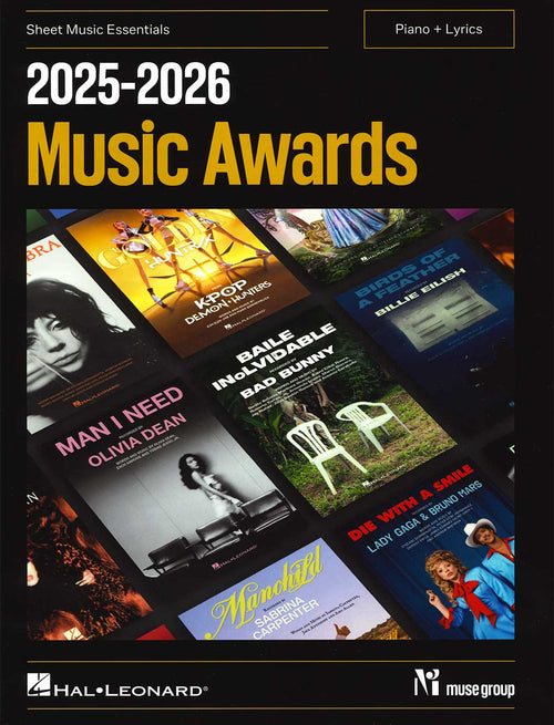 2025-2026 Music Awards (Piano and Lyrics)
