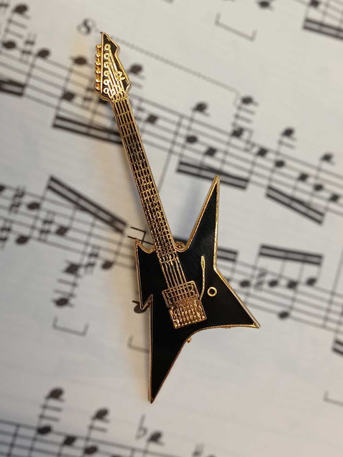 Pin Gitarr Ironbird Svart
