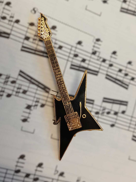 Pin Gitarr Ironbird Svart