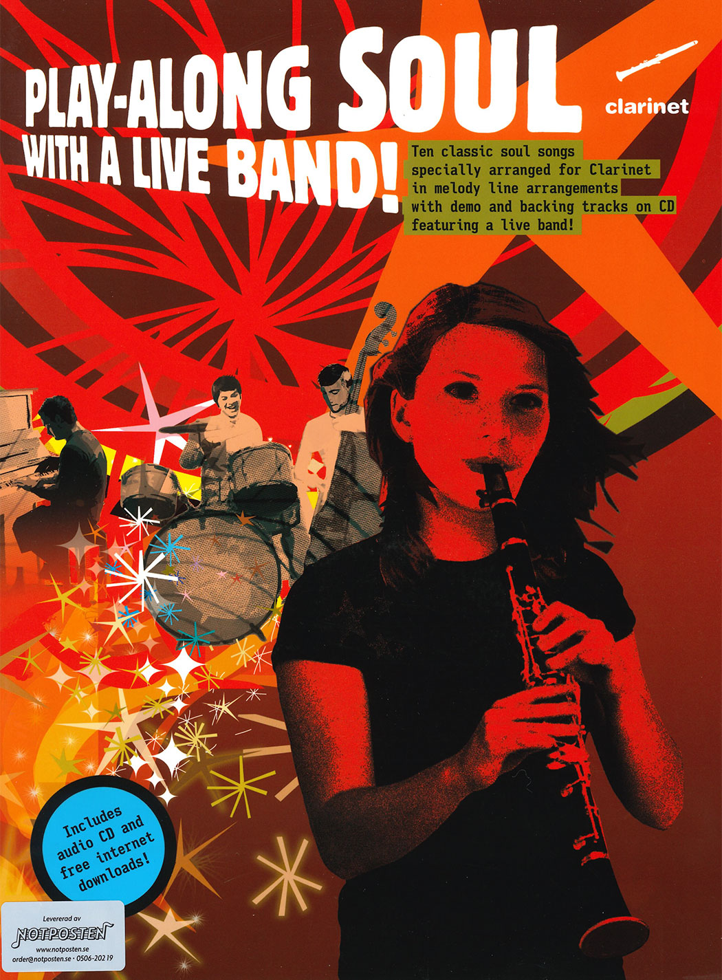Play-Along Soul with a Live Band! (Clarinet)