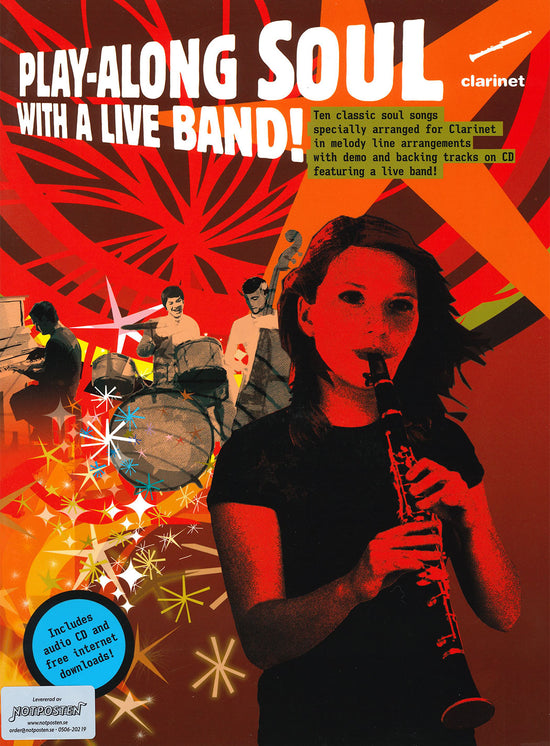 Play-Along Soul with a Live Band! (Clarinet)