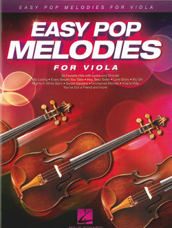Easy Pop Melodies for Viola