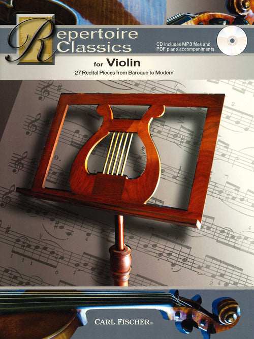 Repertoire Classics For Violin: 27 Recital Pieces